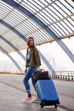 Decent Tranporto-One Grote Koffer - 76 Cm - TSA Slot - Dark Blue -Bagageopslag 800x1200 121