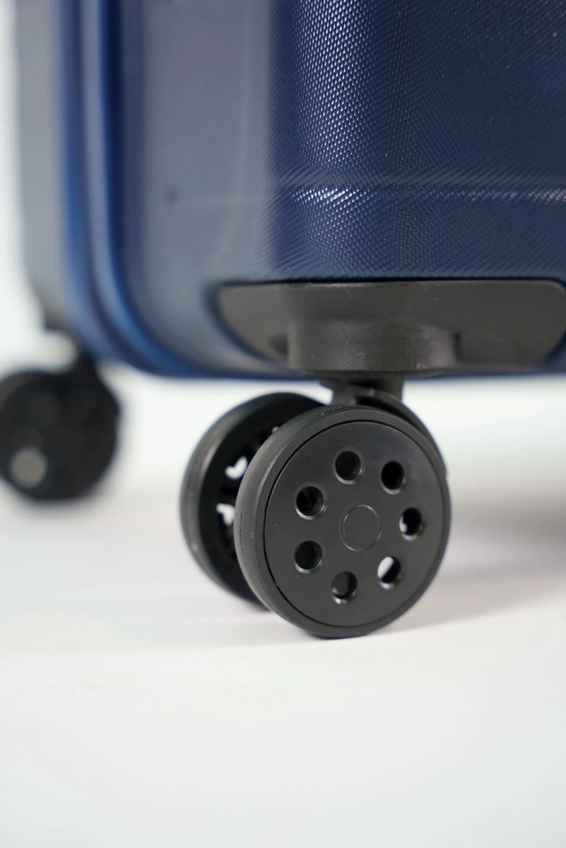 ©TROLLEYZ - Amsterdam No.9 - Reiskoffer 78cm Met TSA Slot - Dubbele Wielen - 360° Spinners - 100% ABS - Reiskoffer In Ocean Blue 7 ©TROLLEYZ - Amsterdam No.9 - Reiskoffer 78cm Met TSA Slot - Dubbele Wielen - 360° Spinners - 100% ABS - Reiskoffer In Ocean Blue - Afbeelding 5