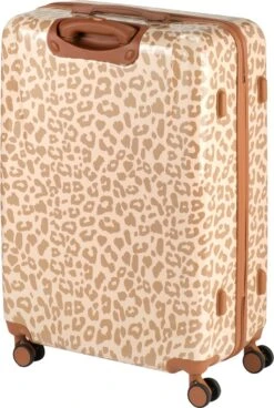Princess Traveller Leopard - Reiskoffer - Crème/Taupe - L - 76cm -Bagageopslag 806x1200 2