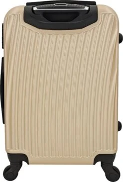 SB Travelbags Bagage Koffer 65cm 4 Wielen Trolley - Champagne -Bagageopslag 810x1200 6