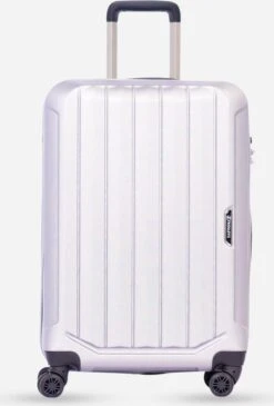 ©TROLLEYZ - Bali No.22 - Reiskoffer 69cm Met TSA Slot - Dubbele Wielen - 360° Spinners - 100% ABS - Reiskoffer In Metallic Grey -Bagageopslag 812x1200 4