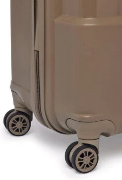 ©TROLLEYZ - Venice No.10 - Trolley - 55cm Met TSA Slot - Dubbele Wielen - 360° Spinners - 100% Polypropyleen - Handbagage Koffer In Pearl Sand -Bagageopslag 813x1200 3