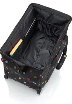 Reisenthel Allrounder Trolley Reiskoffer Reistas Op 2 Wielen - 30L - Dots Zwart -Bagageopslag 830x1200 1