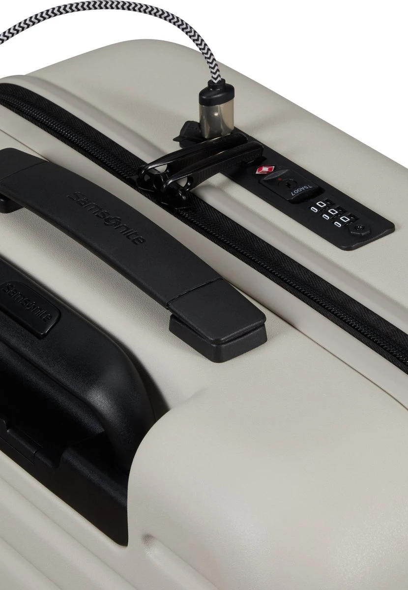 Samsonite Reiskoffer - Stackd Spinner Uitbreidbaar (4 Wielen) 55 Cm Handbagage - Sand - 2.8 Kg 7 Samsonite Reiskoffer - Stackd Spinner Uitbreidbaar (4 Wielen) 55 Cm Handbagage - Sand - 2.8 Kg - Afbeelding 5