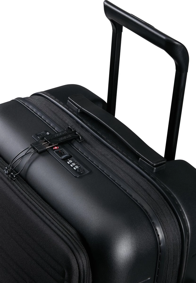 American Tourister Reiskoffer Met Laptopvak - Novastream Spin. 55/20 Tsa Exp Smart (Handbagage) Dark Slate 9 American Tourister Reiskoffer Met Laptopvak - Novastream Spin. 55/20 Tsa Exp Smart (Handbagage) Dark Slate - Afbeelding 7