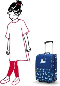 Reisenthel Trolley XS Kids Reiskoffer Kind - Maat XS - 12L - ABC Friens Blue Blauw -Bagageopslag 835x1200 4