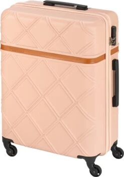 Princess Traveller Whistler - Reiskoffer - Roze - Medium - 66cm -Bagageopslag 839x1200 3