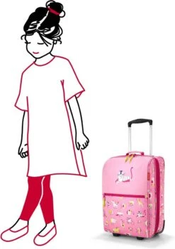 Reisenthel Trolley XS Kids ABC Friends Pink -Bagageopslag 841x1200 2