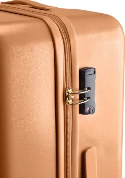 Princess Traveller Harlem - Reiskoffer - Recycled PET - Camel - L (76cm) 16 Princess Traveller Harlem - Reiskoffer - Recycled PET - Camel - L (76cm) -Bagageopslag 846x1200 1