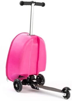 Handbagage Kinderen | Tas Meisje | Roze Uil | Koffer Handbagage | Kinder Koffer Meisjes | Step Meisje | Trolley Kinderen - 50 Kilo - 5 Tot 9 Jaar | Bouncy Box 40x20x25 Cm Incl. Nekkussen Vliegtuig -Bagageopslag 849x1200 1