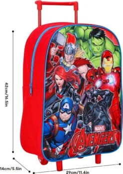 Marvel THE AVENGERS Trolley Koffertje Vakantie Logeren Tripjes -Bagageopslag 853x1200 1
