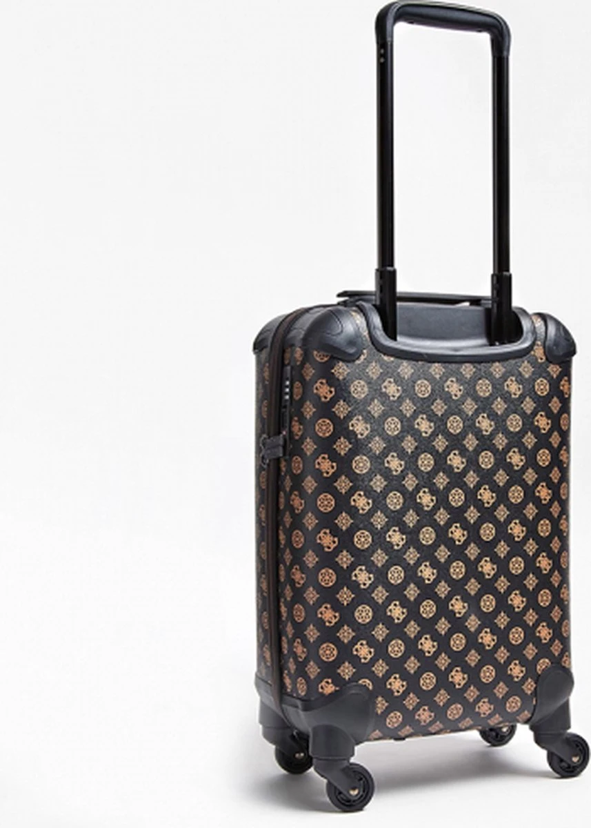 Guess Handbagage Koffer / Trolley / Reiskoffer - 50 Cm - 25 Liter - Wilder - Bruin 15 Guess Handbagage Koffer / Trolley / Reiskoffer - 50 Cm - 25 Liter - Wilder - Bruin - Afbeelding 13