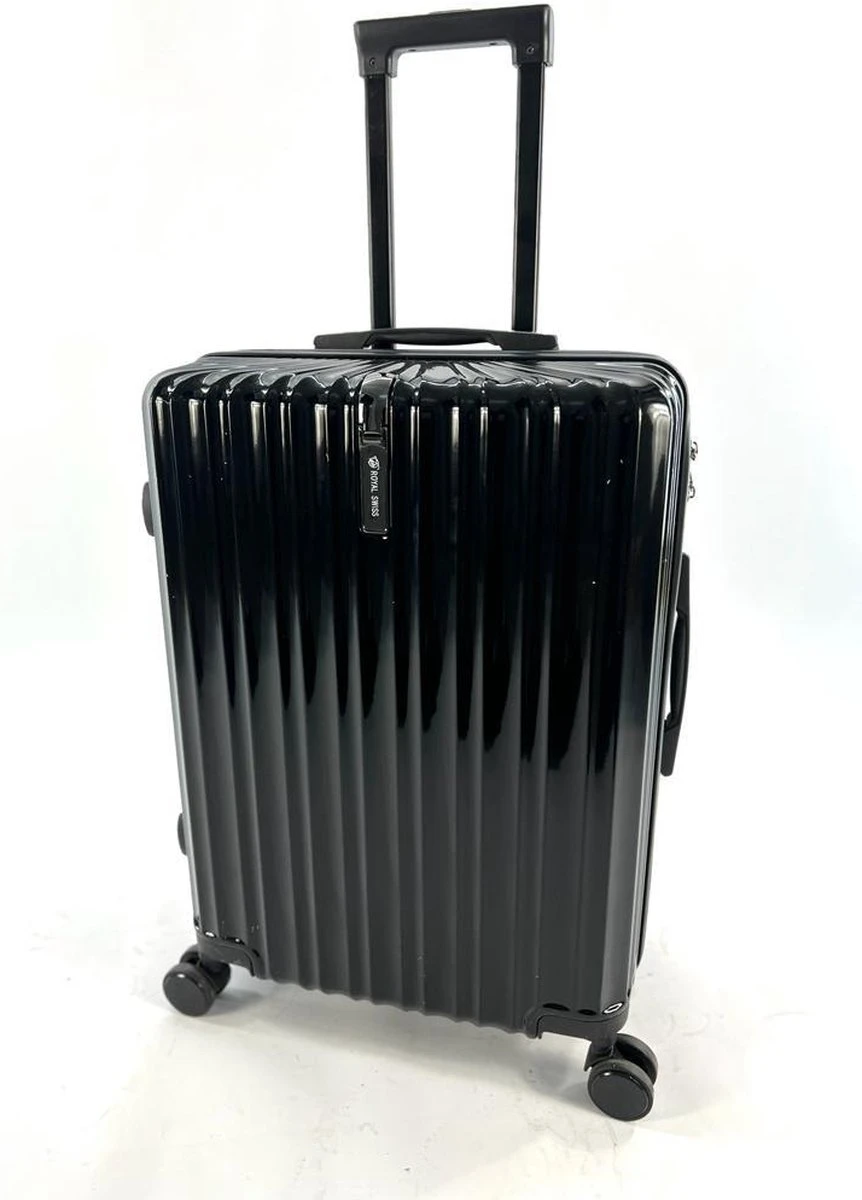 AATravel M Reiskoffer - Trolley ABS - Met Dubbele Wielen - 63 Cm - 66 Liter - Zwart 3 AATravel M Reiskoffer - Trolley ABS - Met Dubbele Wielen - 63 Cm - 66 Liter - Zwart