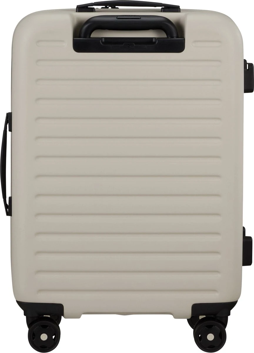 Samsonite Reiskoffer - Stackd Spinner Uitbreidbaar (4 Wielen) 55 Cm Handbagage - Sand - 2.8 Kg 8 Samsonite Reiskoffer - Stackd Spinner Uitbreidbaar (4 Wielen) 55 Cm Handbagage - Sand - 2.8 Kg - Afbeelding 6