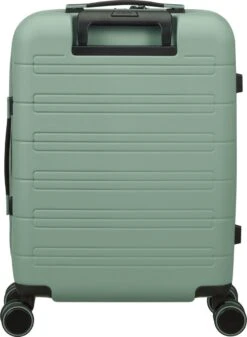 American Tourister Reiskoffer Met Laptopvak - Novastream Spinner 55/20 Tsa (Handbagage) Nomad Green -Bagageopslag 880x1200