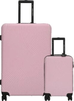 Enrico Benetti Louisville Kofferset Tweedelig - 39040-02 - Roze 14 Enrico Benetti Louisville Kofferset Tweedelig - 39040-02 - Roze -Bagageopslag 880x1200 3