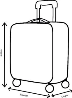 Decent Tranporto-One Grote Koffer - 76 Cm - TSA Slot - Anthracite -Bagageopslag 881x1200 3