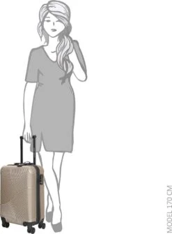 Enrico Benetti Louisville 39040 Handbagage Koffer 52 Cm - Champagne 16 Enrico Benetti Louisville 39040 Handbagage Koffer 52 Cm - Champagne -Bagageopslag 884x1200