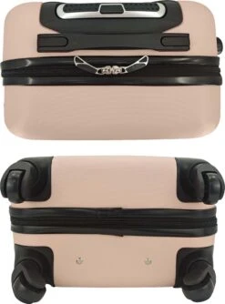 SB Travelbags Bagage Koffer 75cm 4 Wielen Trolley - Licht Roze -Bagageopslag 888x1200 2
