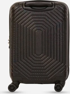 ©TROLLEYZ - Florence No.7 - Trolley - 55cm Met TSA Slot - Dubbele Wielen - 360° Spinners - 100% ABS - Handbagage Koffer In Night Black -Bagageopslag 897x1200 5