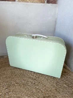 Merkloos Koffertje Karton Groen Maat L Met Eigen Opdruk - Met Naam -Bagageopslag 899x1200 3