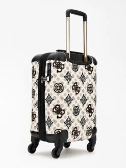 Guess House Party 18 In 4 Wheeler Dames Reiskoffer - Cream Multi Logo 22 Guess House Party 18 In 4 Wheeler Dames Reiskoffer - Cream Multi Logo -Bagageopslag 900x1200 14