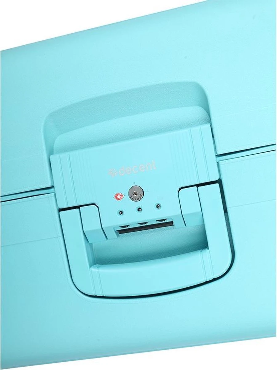 Decent Transit Large Koffer - 82 Cm - Lichtblauw 9 Decent Transit Large Koffer - 82 Cm - Lichtblauw - Afbeelding 7