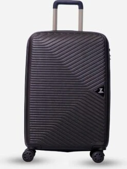 ©TROLLEYZ - Ibiza No.3 - Reiskoffer 69cm Met TSA Slot - Dubbele Wielen - 360° Spinners - 100% ABS - Reiskoffer In Night Black -Bagageopslag 900x1200 51