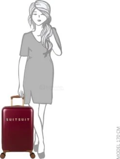 SUITSUIT - Fab Seventies Classic - Biking Red - Handbagage (55 Cm) -Bagageopslag 907x1200 1