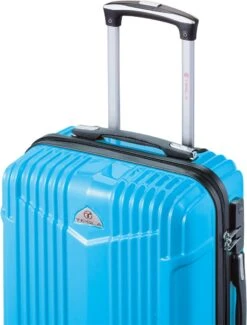 Tesla PC - Handbagage Koffer - 55x35x20 Cm - 4 Wielen - Licht Blauw -Bagageopslag 913x1200 1