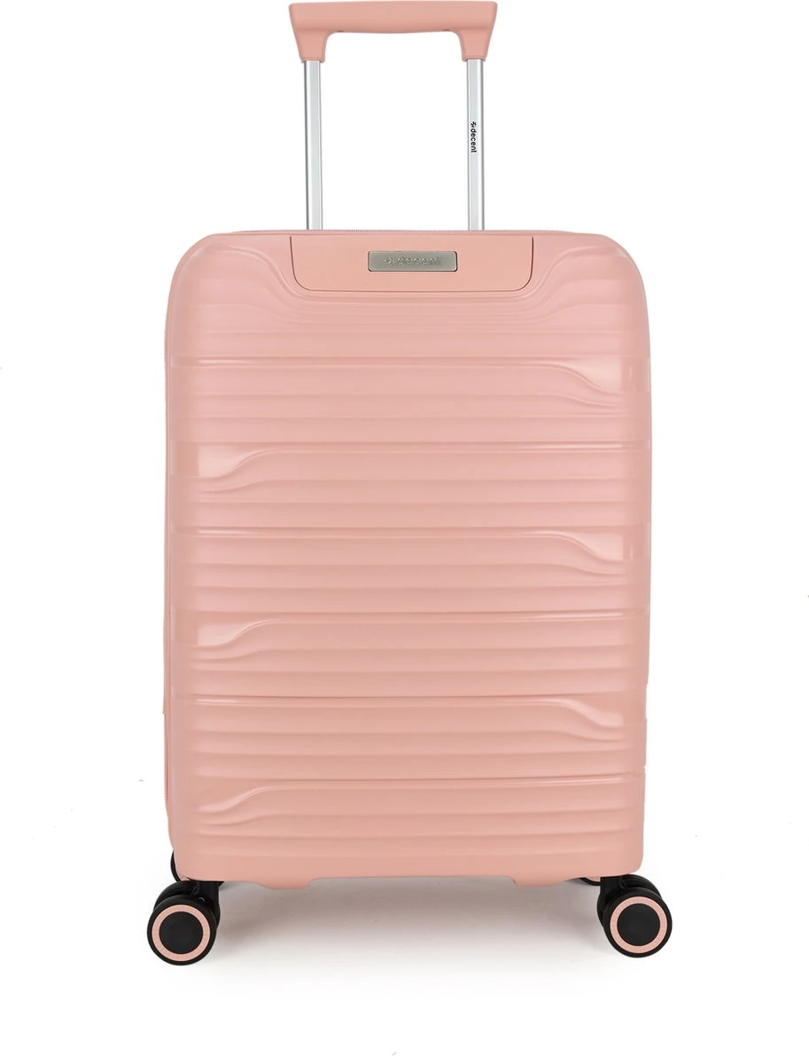 Decent EXPLORER PP Handbagage Trolley 55 Cm - 38 Liter - Pink 3 Decent EXPLORER PP Handbagage Trolley 55 Cm - 38 Liter - Pink