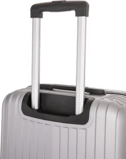 Royalty Rolls Amsterdam Handbagage Koffer 52 Cm - 25 Liter - Zilvergrijs -Bagageopslag 948x1200 1