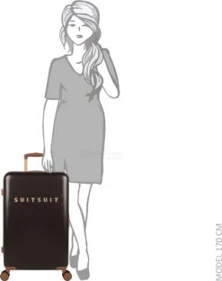 SUITSUIT - Fab Seventies Classic - Espresso Black - Reiskoffer (66 Cm) -Bagageopslag 950x1200 1