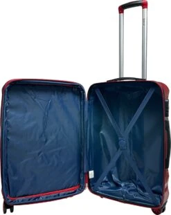 Benzi Xisto Middelgrote Koffer - 65 Cm -75 Liter - Expandable - Rood -Bagageopslag 954x1200 6