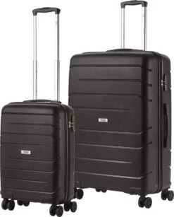 TravelZ Big Bars Kofferset - Trolleyset TSA 2-delig - Handbagage En Groot - Zwart 15 TravelZ Big Bars Kofferset - Trolleyset TSA 2-delig - Handbagage En Groot - Zwart -Bagageopslag 967x1200 4
