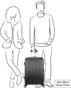 Decent Neon-Fix 2.0 Medium Koffer 66 Cm - 65 Liter - Oranje -Bagageopslag 971x1200 2