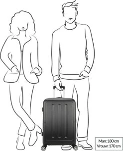 Decent Neon-Fix 2.0 Medium Koffer 66 Cm - 65 Liter - Blauw 21 Decent Neon-Fix 2.0 Medium Koffer 66 Cm - 65 Liter - Blauw -Bagageopslag 972x1200 6