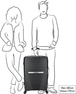 Decent CROSS-ONE PP Trolley 76 Cm - 94 Liter - TSA Slot - Darkgreen -Bagageopslag 972x1200 9