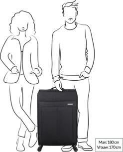 Decent D-Upright Large Koffer - 76 Cm Expandable - TSA Slot - Bordeaux Rood -Bagageopslag 973x1200 12