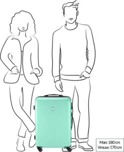 Princess Traveller PT01 - Reiskoffer - Poolhouse Blue - M - 67cm 17 Princess Traveller PT01 - Reiskoffer - Poolhouse Blue - M - 67cm -Bagageopslag 974x1200 12