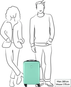 Princess Traveller PT01 - Handbagagekoffer - Pearl White - S - 55cm 17 Princess Traveller PT01 - Handbagagekoffer - Pearl White - S - 55cm -Bagageopslag 975x1200 8