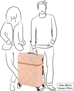 Princess Traveller Whistler - Reiskoffer - Off White - Large - 76cm -Bagageopslag 976x1200 7