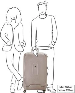 Delsey Moncey Trolley Case - 82 Cm - Black -Bagageopslag 977x1200 3