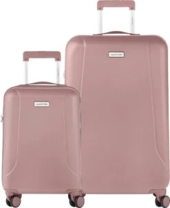 CarryOn Skyhopper Kofferset – TSA Handbagage + Reiskoffer 78cm – Dubbele Wielen - Old Pink 13 CarryOn Skyhopper Kofferset – TSA Handbagage + Reiskoffer 78cm – Dubbele Wielen - Old Pink -Bagageopslag 977x1200 7