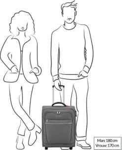 Travelite Cabin 2 Wheel Trolley Bordeaux 22 Travelite Cabin 2 Wheel Trolley Bordeaux -Bagageopslag 978x1200