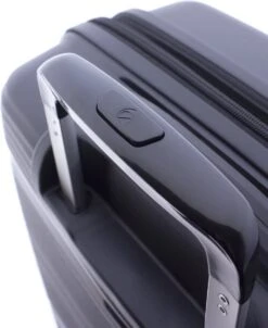 Gladiator Bionic S Handbagage Koffer Expandable - 55 Cm - TSA Slot - Zwart -Bagageopslag 980x1200