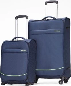Decent Handbagage Koffer / Trolley / Reiskoffer - 50 Cm - 35 Liter - Polyester - Super-Light - Blauw 36 Decent Handbagage Koffer / Trolley / Reiskoffer - 50 Cm - 35 Liter - Polyester - Super-Light - Blauw -Bagageopslag 984x1200