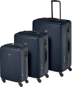 Princess Traveller PT01 - Reiskoffer - Platinum Navy - M - 67cm -Bagageopslag 990x1200 4