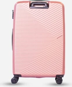 ©TROLLEYZ - Ibiza No.3 - Reiskoffer 78cm Met TSA Slot - Dubbele Wielen - 360° Spinners - 100% ABS - Reiskoffer In Cosmopolitan Pink -Bagageopslag 998x1200 3